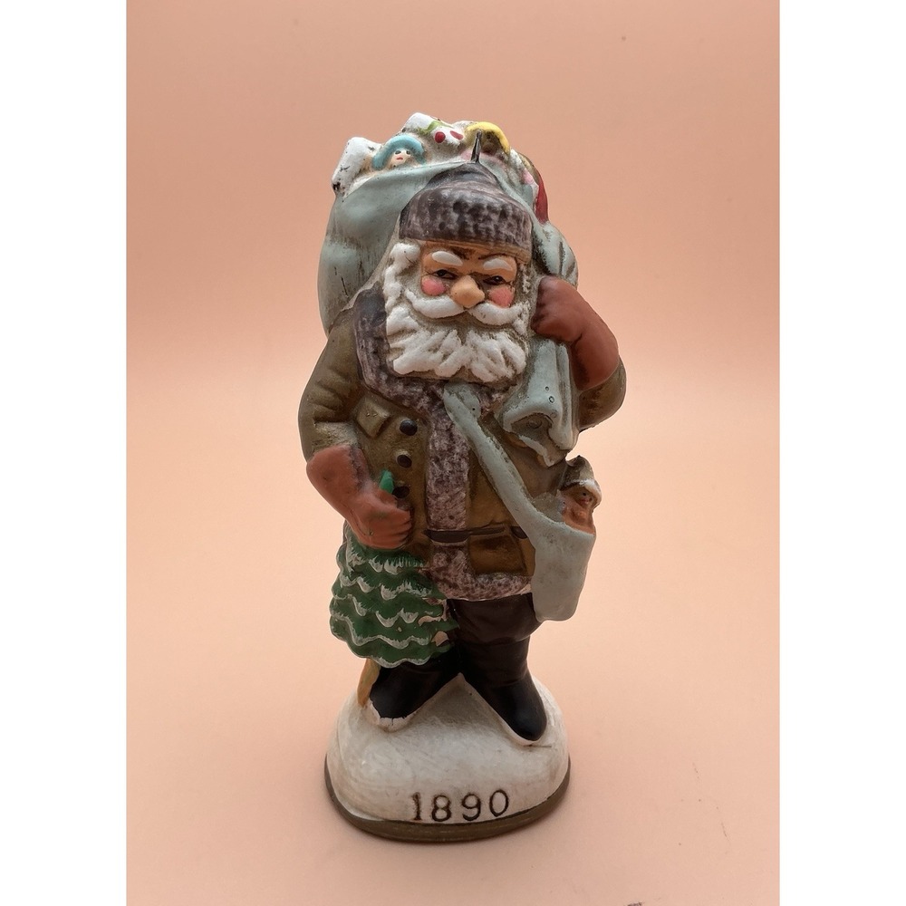 Vintage‎ 1984 Christmas Reproductions Memories of Santa-1890 Ornament